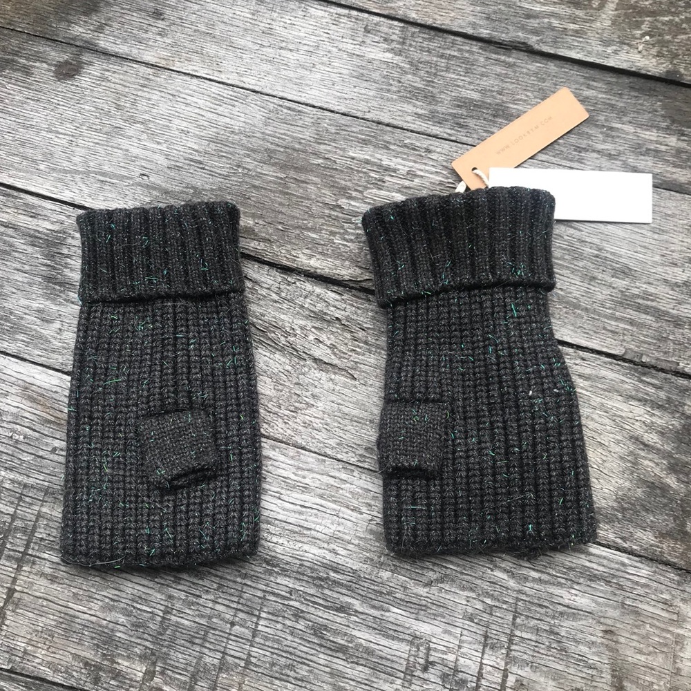 Look by M - Sparkling Fingerless Gloves